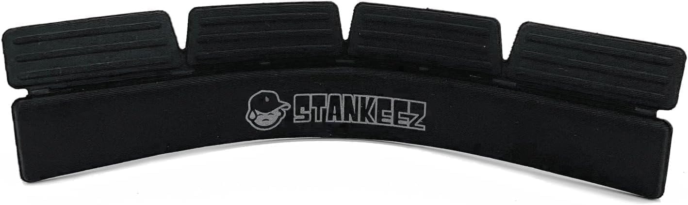 Stankeez Hat Liners - Reusable Sweat Shields for Hats - Hand Washable & Non-Adhesive - Black
