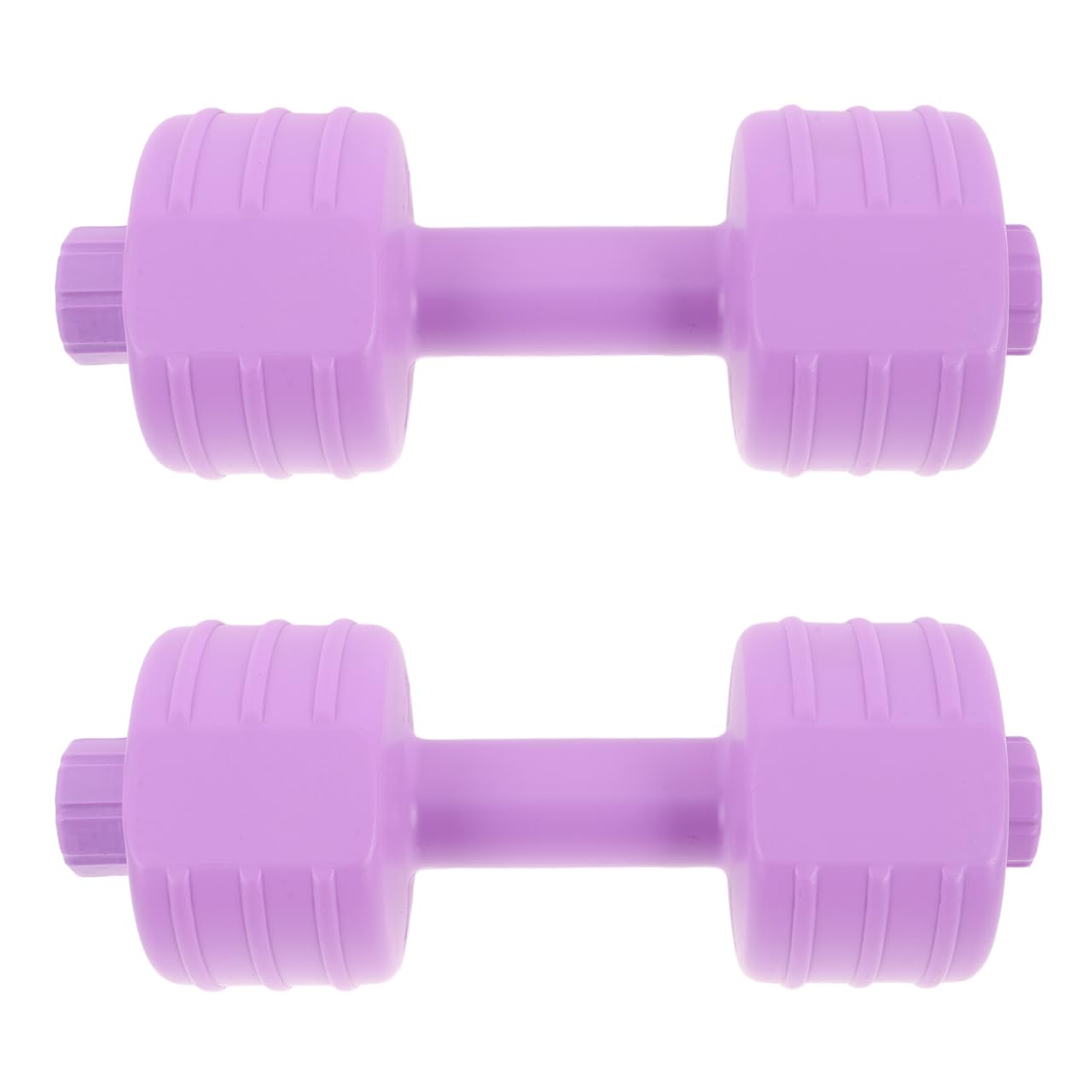 Abaodam Adjustable Dumbbell Shaped Water Bottles for Women 2 Pack Lightweight Fitness Equipment for Home Gym Office Body Shaping and Toning Arms Waist 9.84X3.54X3.54In