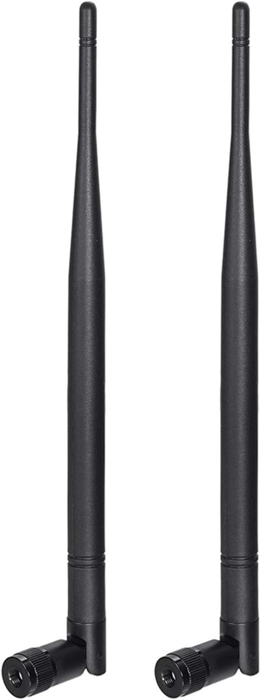 BINGFU 4G 5dBi (2-Pack) LTE RP-SMA Antenna for Trail Camera - for Cellular Game Camera, Wildlife Hunting & Outdoor
