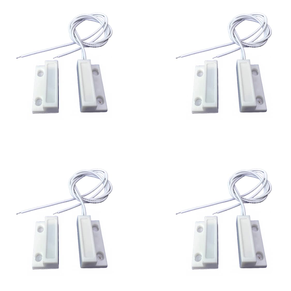 DIYables 4pcs ESP32, ESP8266, Door Sensor Magnetic Switch for Arduino, Raspberry Pi
