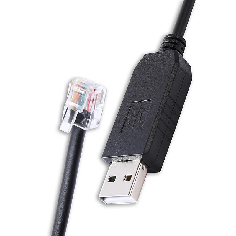 Generic CP2102 RS232 RJ11 6P6C for Synscan Hand Control PC Link Upgrade Cable USB Serial to Firmware Upgrade Cable