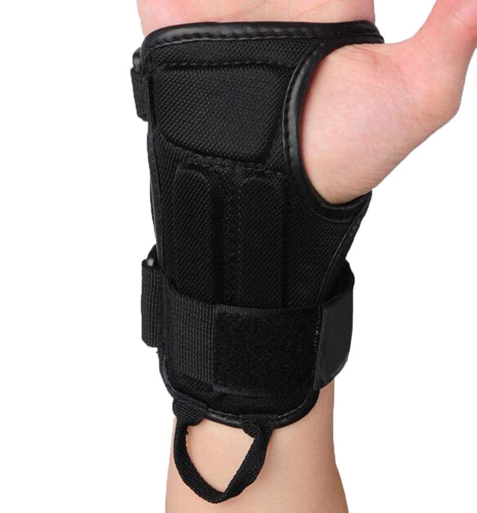 CTHOPER Impact Wrist Guard Fitted Wrist Brace Wrist Support for Snowboarding, Skating, Motocross, Street Racing, Mountain Biking, Weightlifting (M)