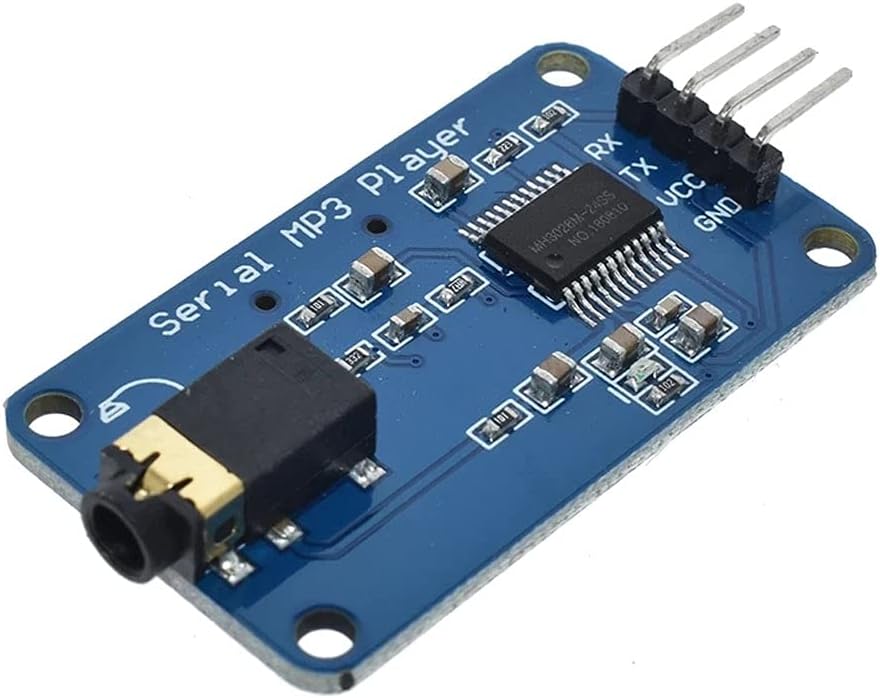 Rakstore YX5300 MP3 MP3 UART TTL Serial Control Module Music Player Module Support / WAV Micro SD/SDHC Card