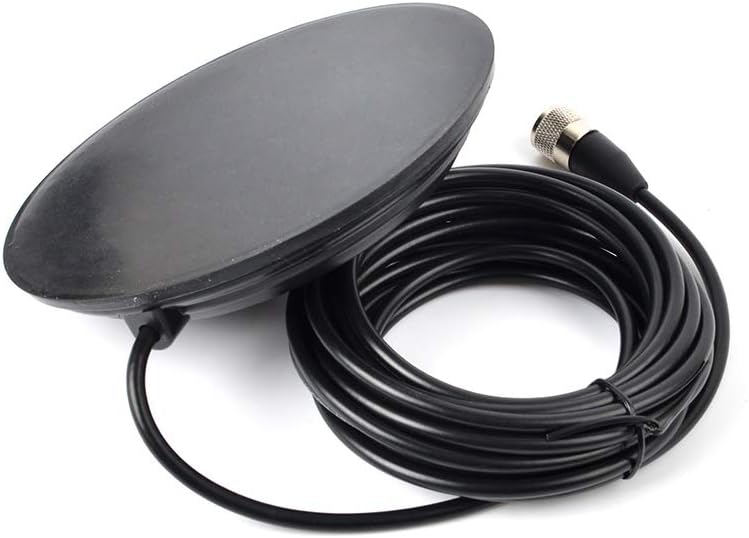 UAYESOK 5.9inch (150mm) 5M(16.4ft) RG58 PL-259 NMO Magnetic Mount Antenna Base Ham Mobile Radio Antenna Magnet Mount