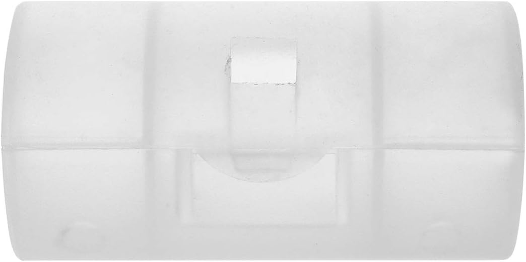 YXQ 16Pcs AA to C Size Battery Adapter Converter Case Spacers Holder Transparent Plastic Protective Container