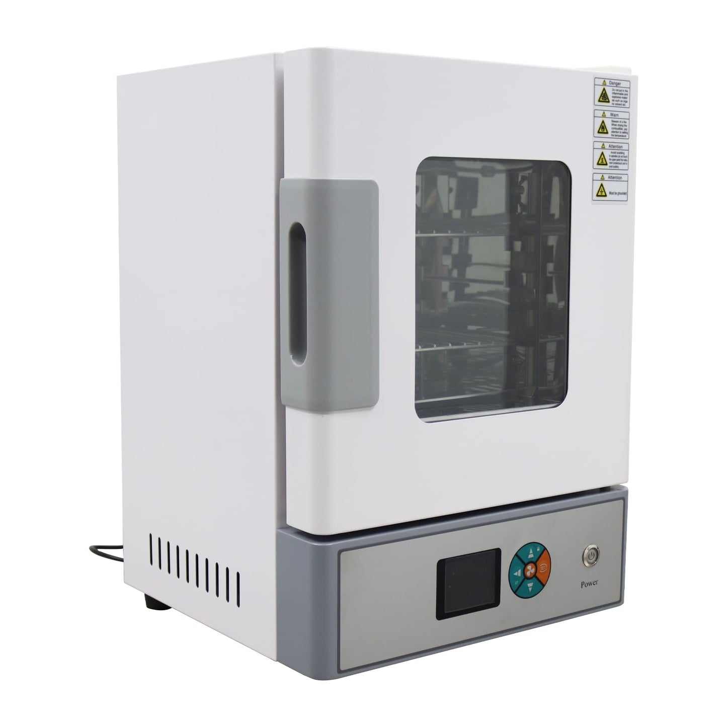 THUXEON 110V Digital Forced Air Convection Drying Oven, Intelligent Temperature Control, Three-Speed Control Fan, 0.6KW Power Electric Blast Drying Oven for Industrial/Research Institutes