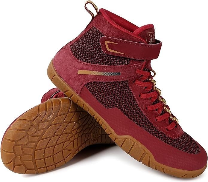 Womens Wrestling Shoes Boxing Shoes Zero Drop Sole
