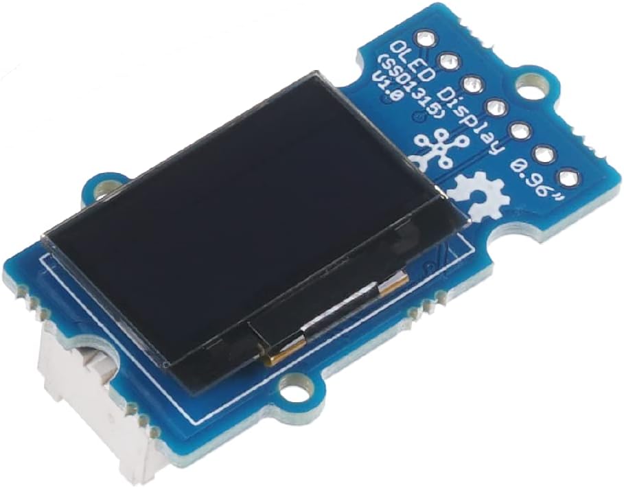 seeed studio 0.96 (SSD1315) -3.3V/5V I2C 12864 Grove - OLED Yellow&Blue Display - SPI/IIC with and SPI, Blue and Yellow