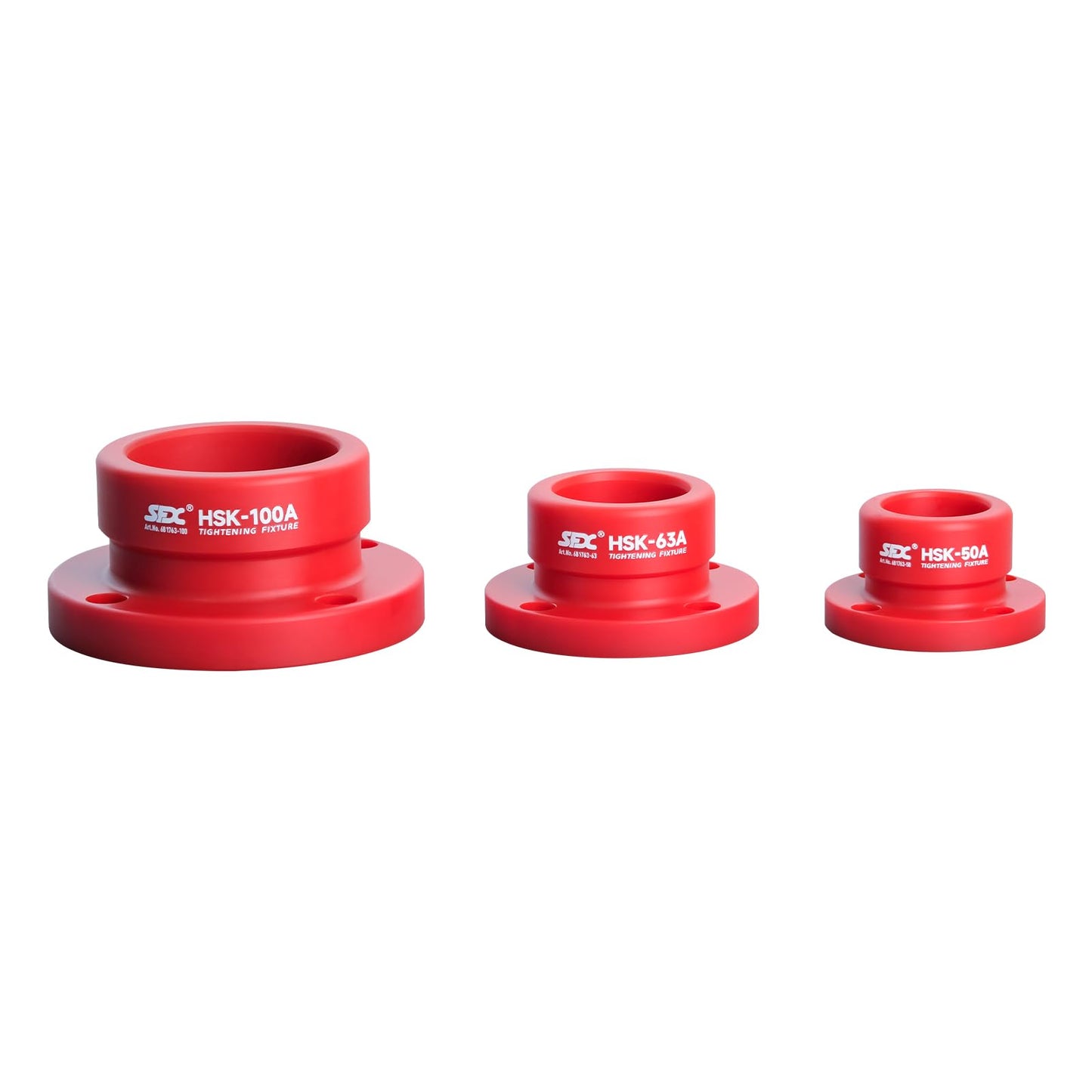 SFX HSK100 Tool Holder Tightening Fixture for Universal CNC Equipment, Hard Anodized suitable for HSK100A and HSK100C Tool Holder