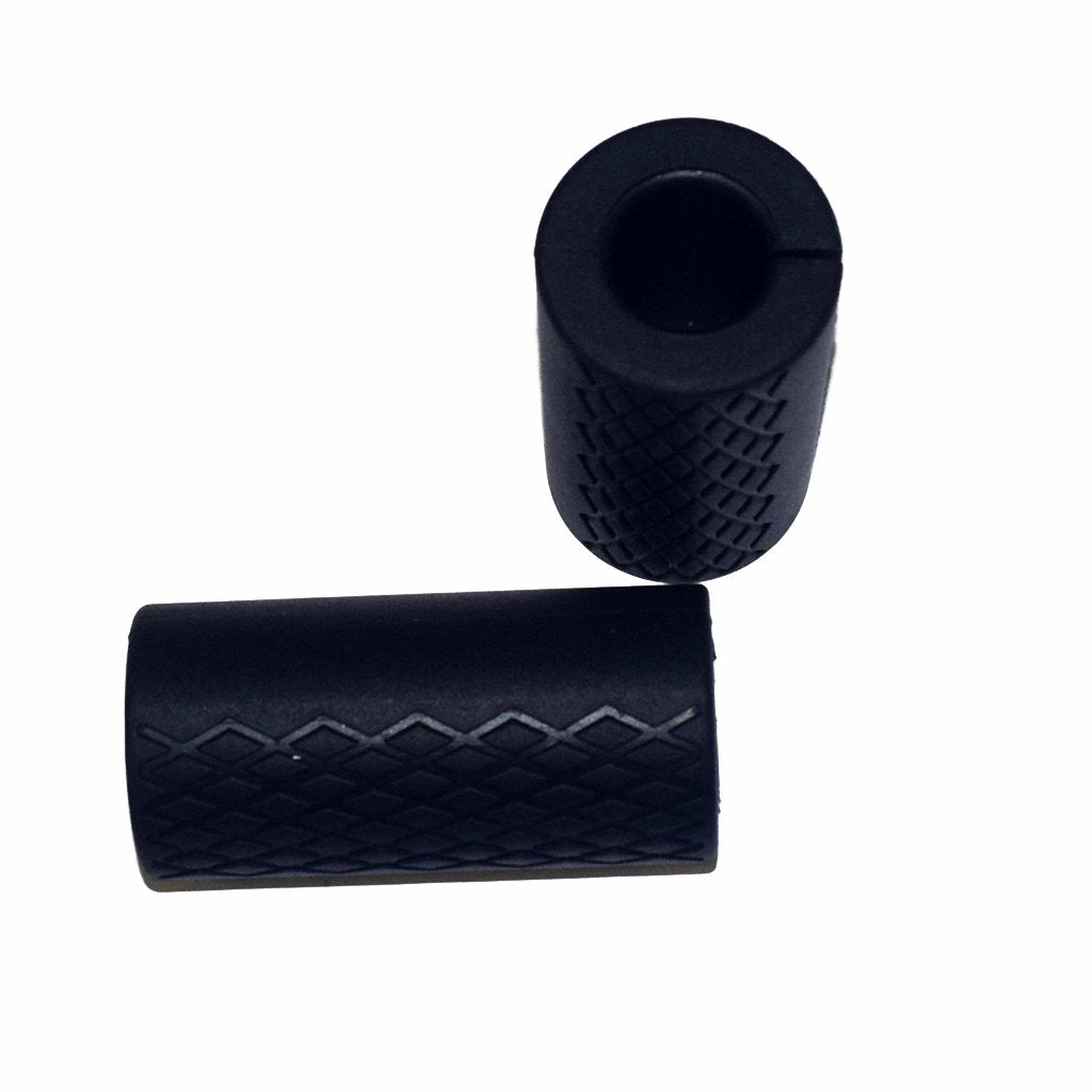 qibylift Pull Up Thick Bar Adapter, Weight Grip Bar Fit for Standard Barbell - Dumbbell Handle Grips, Silicone Rubber Barbell Grips for Weight Lifting Cable Attachments & Fitness Training (Black)