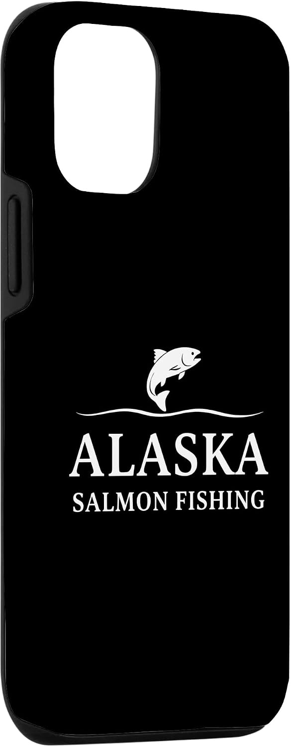 Alaska Salmon Fishing Adventure Angler Heritage 12/12 Alaska Salmon Fishing Adventure Angler Case for iPhone Pro