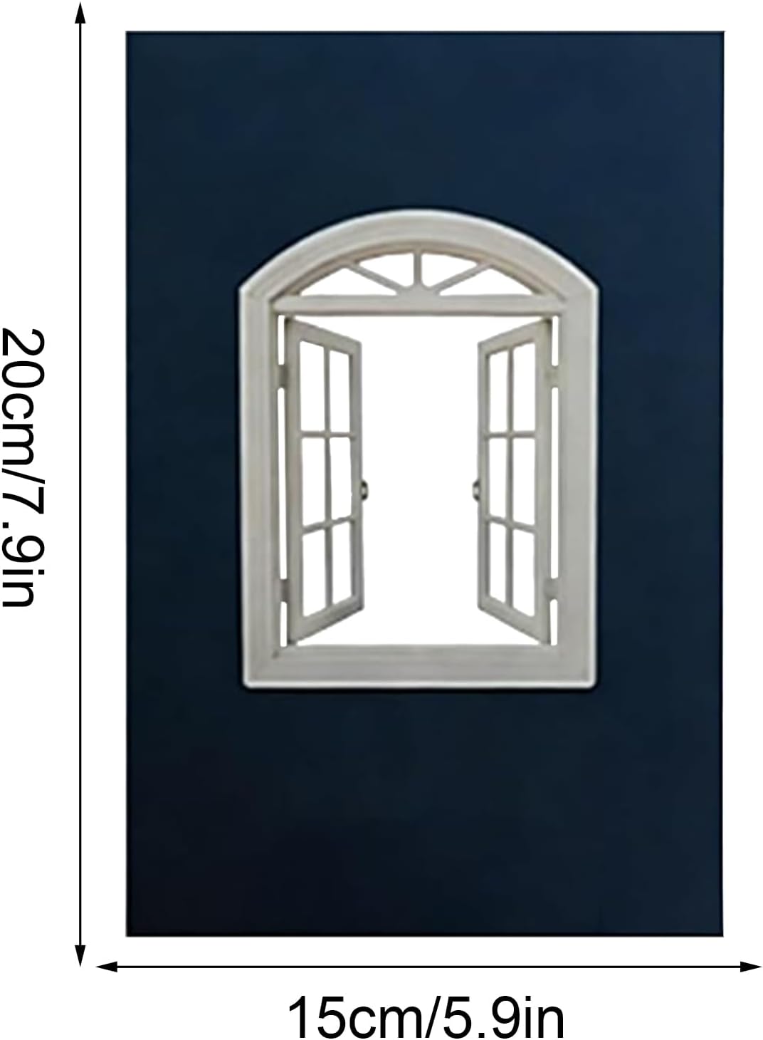 Generic 1 Window Photography Props - Portable Fun Reusable Picture Framing, Piece Travel Photos Window Frame Props