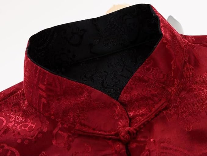 Kung Fu Tops Uniform Tang Men Chinese Traditional Clothing Hanfu Martial Arts