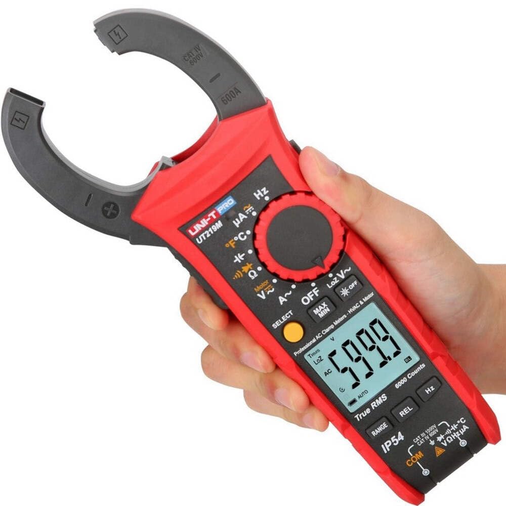 UNI-T UT219M Professional Digital Pliers Gauge Portable Digital Pliers Meter True RMS IP54 Waterproof Voltage Current Measure