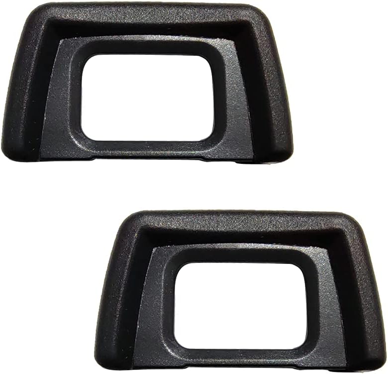 FANZR DK-24 D5000 D3000 (2 Pack) Eyecup Eyepiece Viewfinder Compatible for Nikon Camera