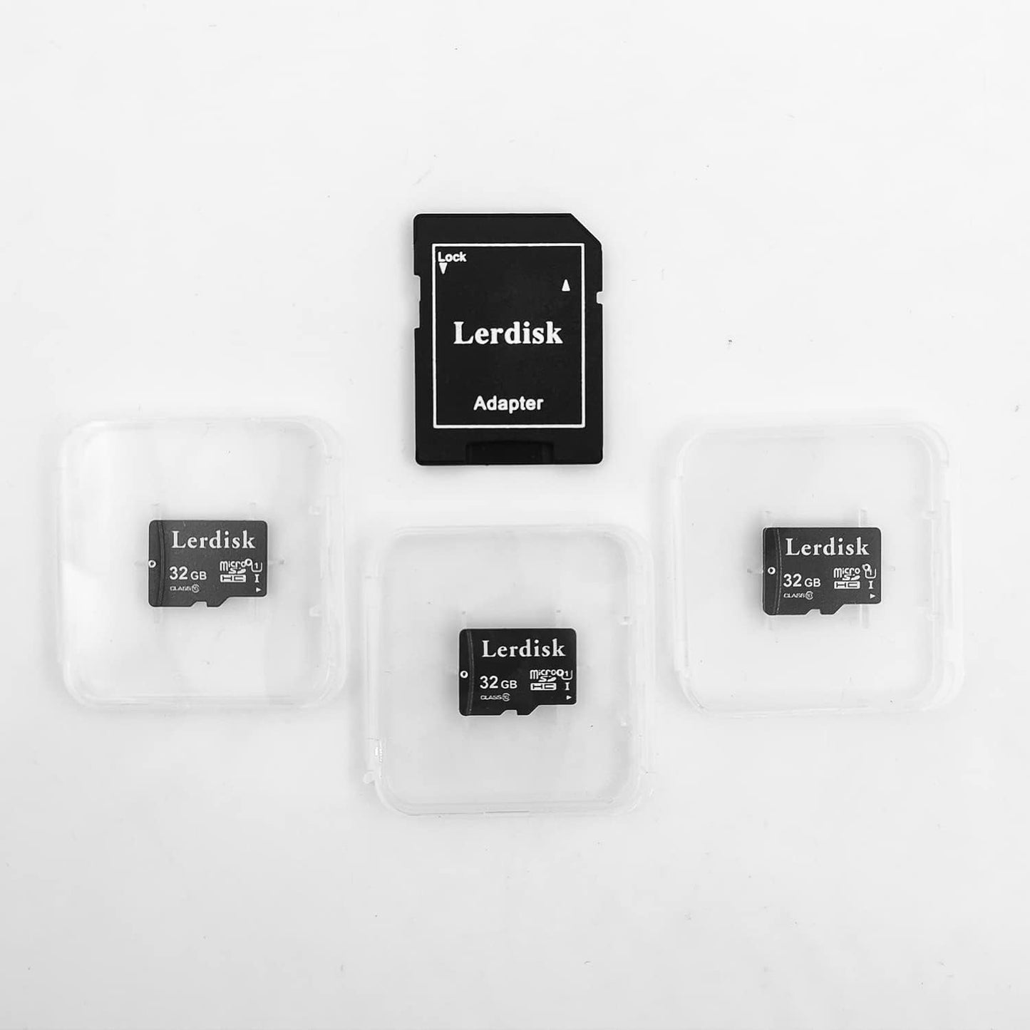 Lerdisk 32GB U3 Pack 3 Licencee(32GB) Factory Wholesale Micro SD Card of MicroSDHC with Adapter Produced by Authorized