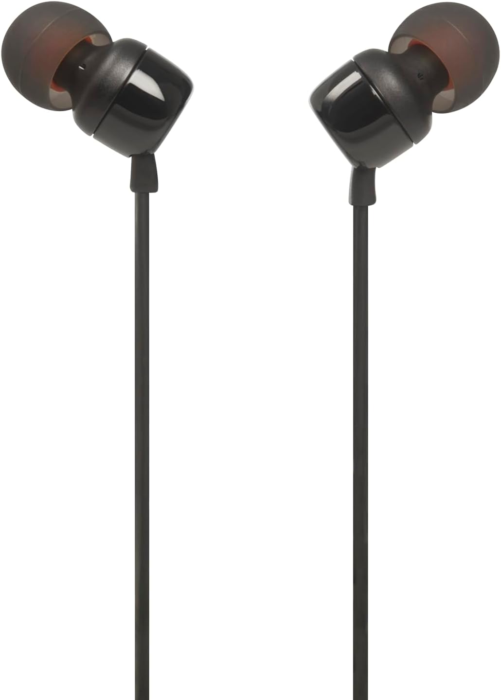 110 1-Button JBL Tune - Wired in-Ear Headphones with JBL Pure Bass Sound, Remote, Microphone and Tangle-Free Flat Cable