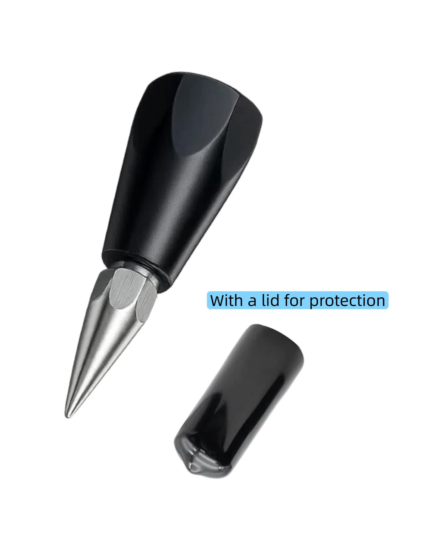 3 PCS Replaceable Steel Tip for GPS Prism Pole Thread Sharp Point 5/8" x 11 TPI for Surveying Rod Prism Easy Installation