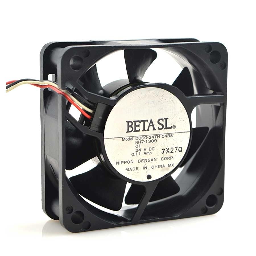 SCYHGLM D06G-24TH 04BS 24V 0.11a 60x60x20mm 3wire Printer Copier Fan