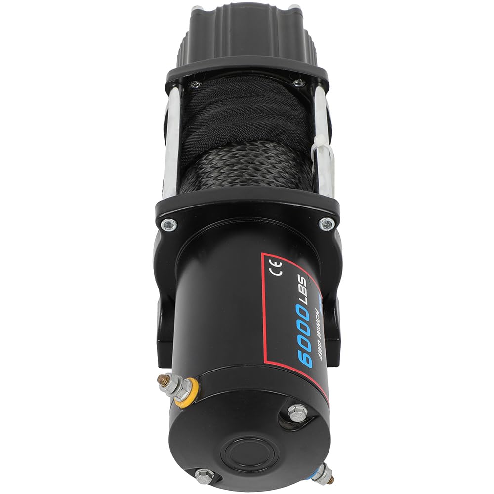 SCITOO Heavy-Duty 6000 Lb. Synthetic Rope ATV UTV Winch - with Wireless Remote Heavy Duty ATV UTV Winch