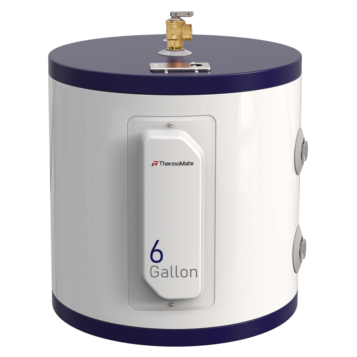 ThermoMate Tank Water Heater Electric, 6 Gallon Small Point of Use Residential Hot Water Heater, 1500W 120Volt Compact, Adjustable Thermostat, UL Listed (ES600)