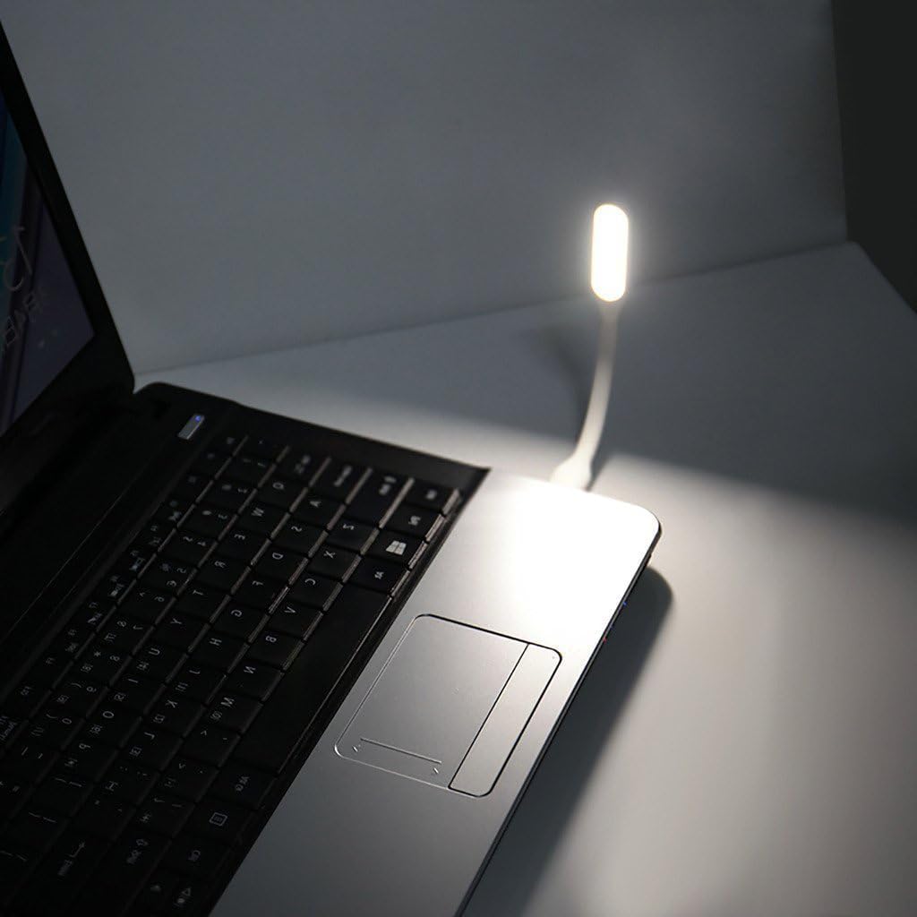 boodgood Mini USB Light for Keyboard, LED Laptop Computer Light, Flexible USB Lamp for Notebook PC, Adjustable