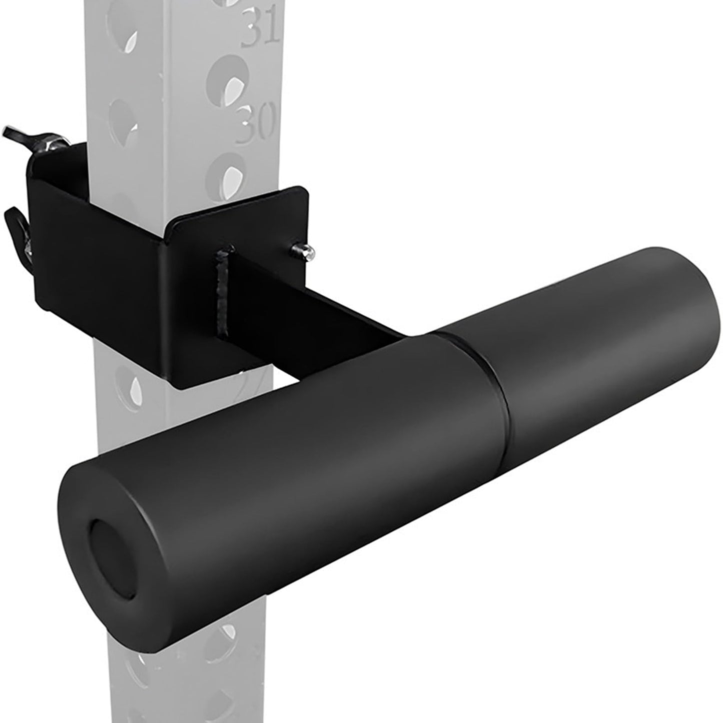 Nordic Hamstring Curl & Leg Roller Attachment for Squat Rack 3"x3",2"x2",2.37"x2.37" Compatible, Adjustable with Locking Pin & Suction Cups Versatile Home Gym Accessory for Knees/Ankles Stability