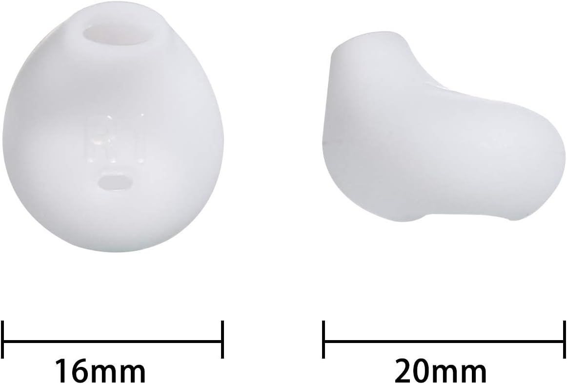 EBEETECH 20 5te 7/S7/S6/S6 Pieces Silicon Replacement Earbuds Tips Cover Ear Gels Buds for Samsung Galaxy Note Edge