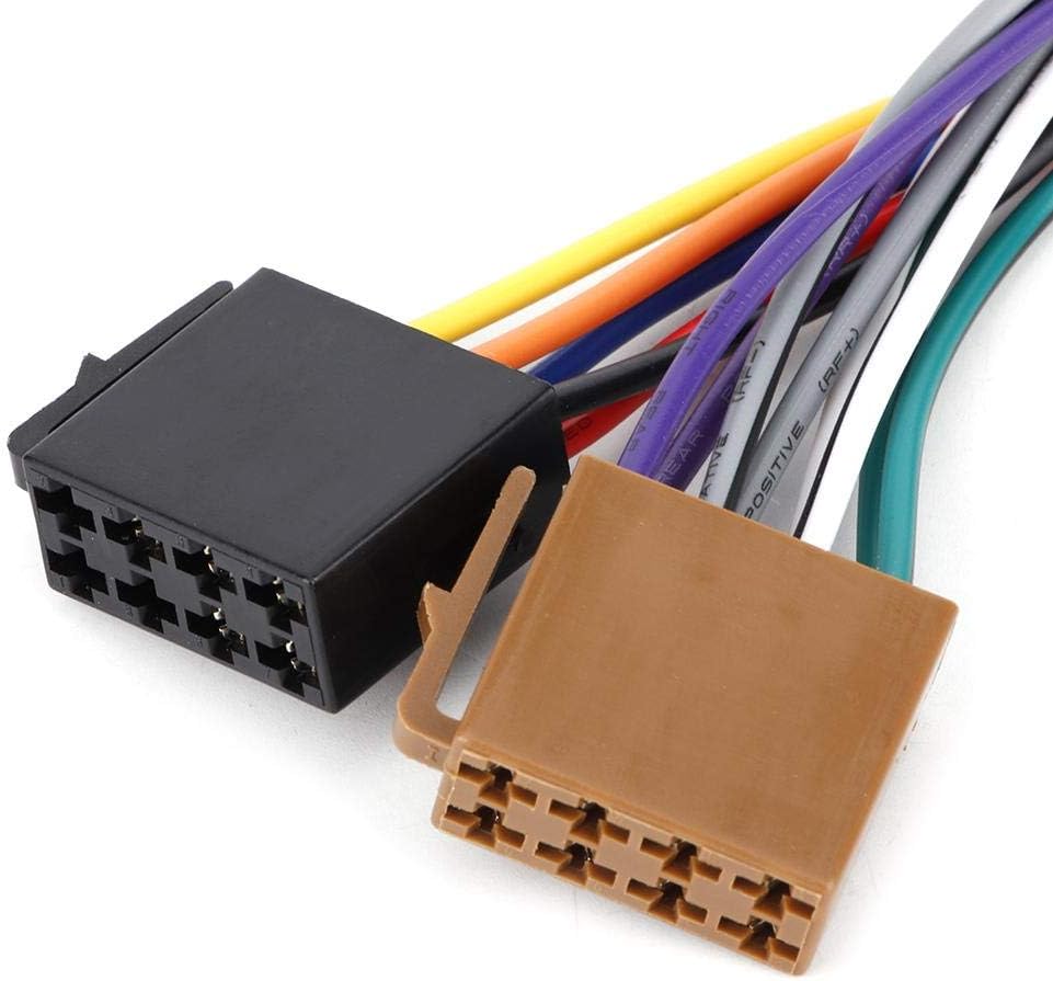 E36 E46 E39 KIMISS Radio Wiring Harness, Fits for Car Stereo Harness Radio Adapter Stereo Harness Cable ISO Plug Radio