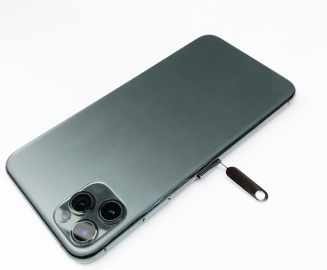 AYWFEY 2 Pcs Universal Sim Card Tray Removal Key Tray Eject Pins, SD Removal Opening Tool with A Key Ring, for iPhone