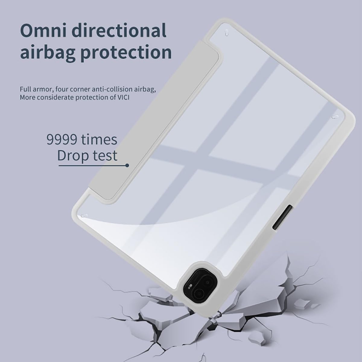 FXYJBNJKLV 6/6 2023 11.2 inch*1 Anti-Yellowing Tablet Cover for Xiaomi Mi Pad Pro Smart Tablet Cover Case,Slim