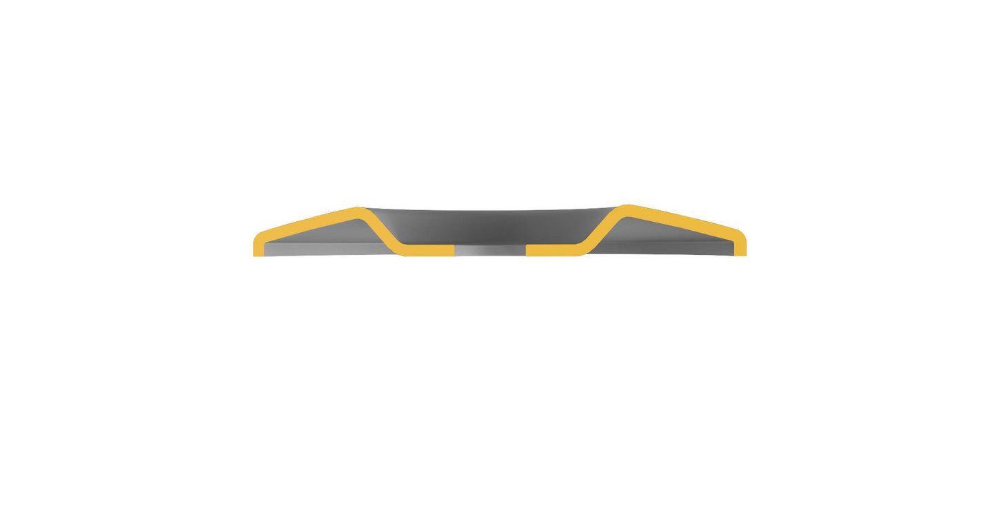 Kutzall Extreme Shaping Disc - Very Coarse, 7" (177.8mm) Diameter x 7⁄8" (22.2mm) Bore - Woodworking Angle Grinder Attachment for DeWalt, Bosch, Milwaukee. Abrasive Tungsten Carbide, SD700X120