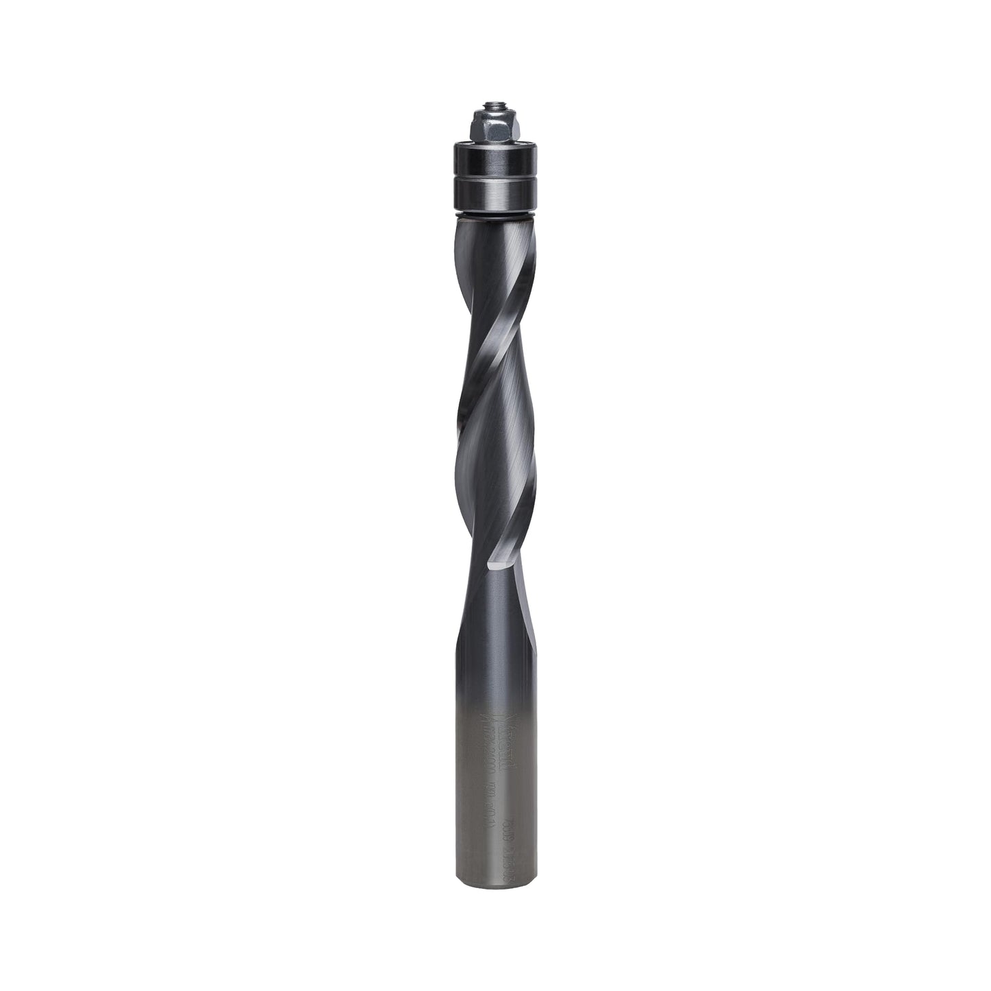 Freud 1/2" Flush Trim Upcut Spiral Router Bit with Tico Hi-Density Carbide for Maximum Performance - Ideal for Heavy Duty Trimming, 1/2" Diameter, 1/2" Shank, 2" Carbide Height, 24,000 RPM - 75-509