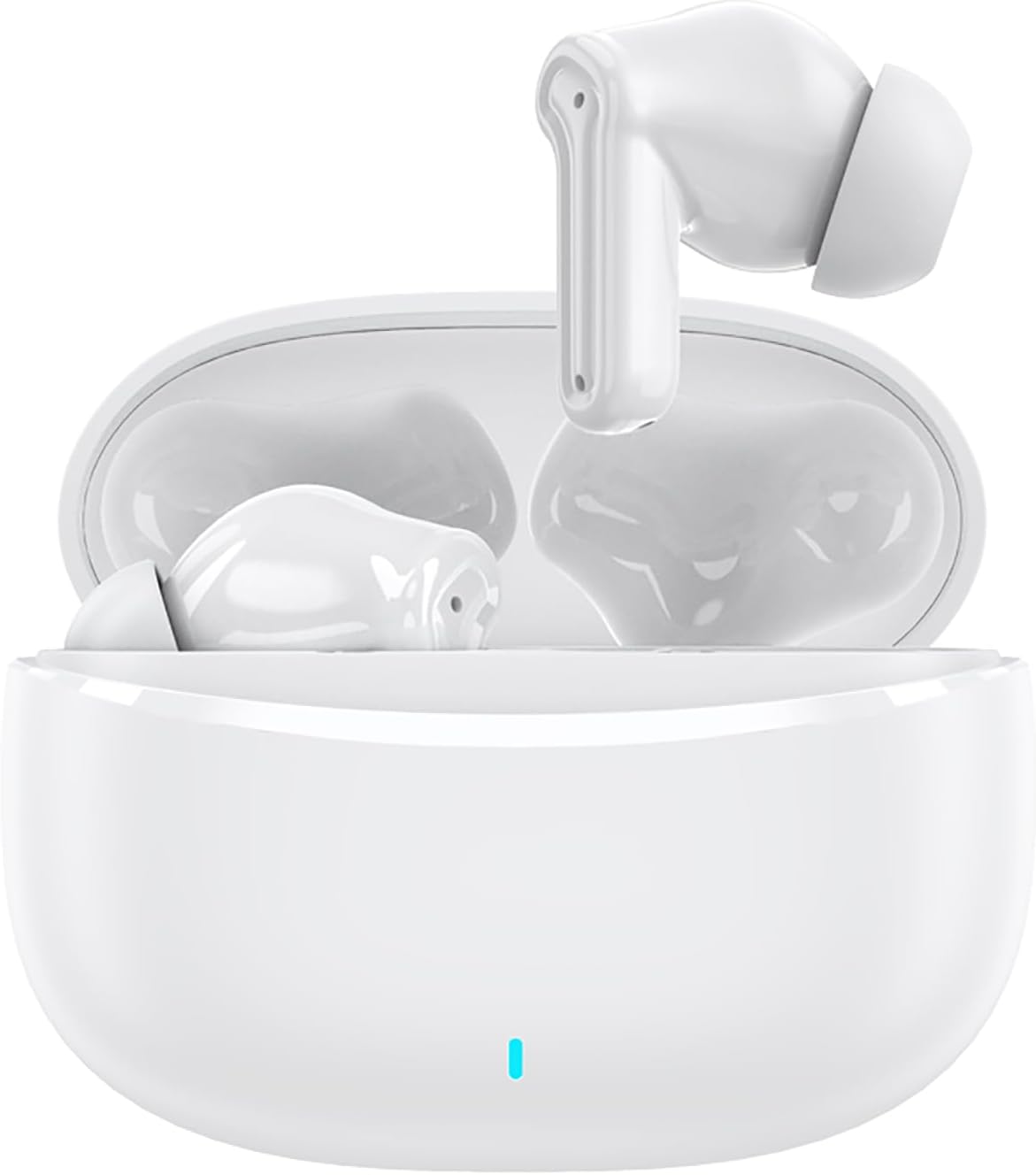 SRICH 30H IPX7 Wireless Bluetooth Earbuds, Playtime HiFi Stereo, Waterproof with Noise Cancelling Mic, Lightweight