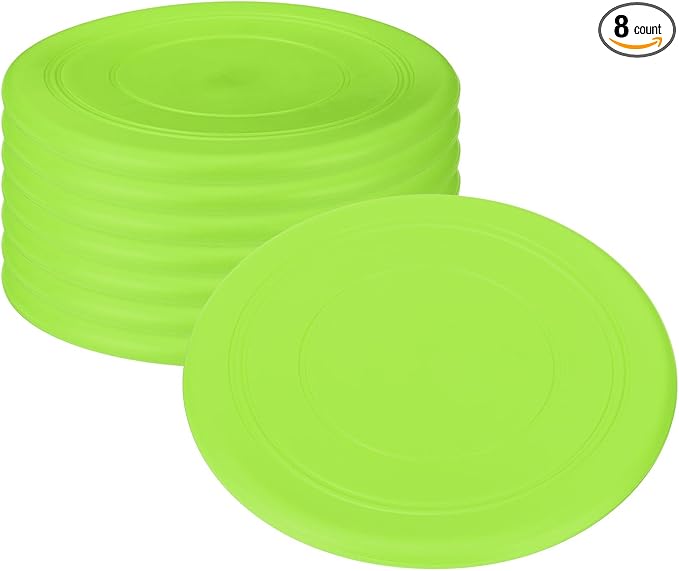PATIKIL Flying Disc Soft Silicone Colorful Flying Disk Flyer for Outdoor Sports Lawn