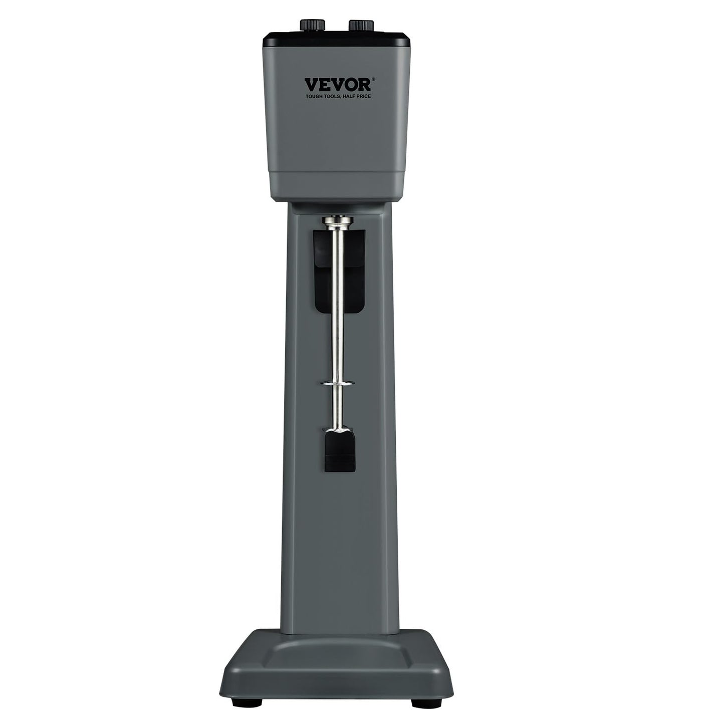 VEVOR Milkshake Machine, 375W Milkshake Maker Mixer, Single Head Drink Mixer Blender Machine, 3-Speed Milkshake Blender with 820ml Stainless Steel Cup for Commercial