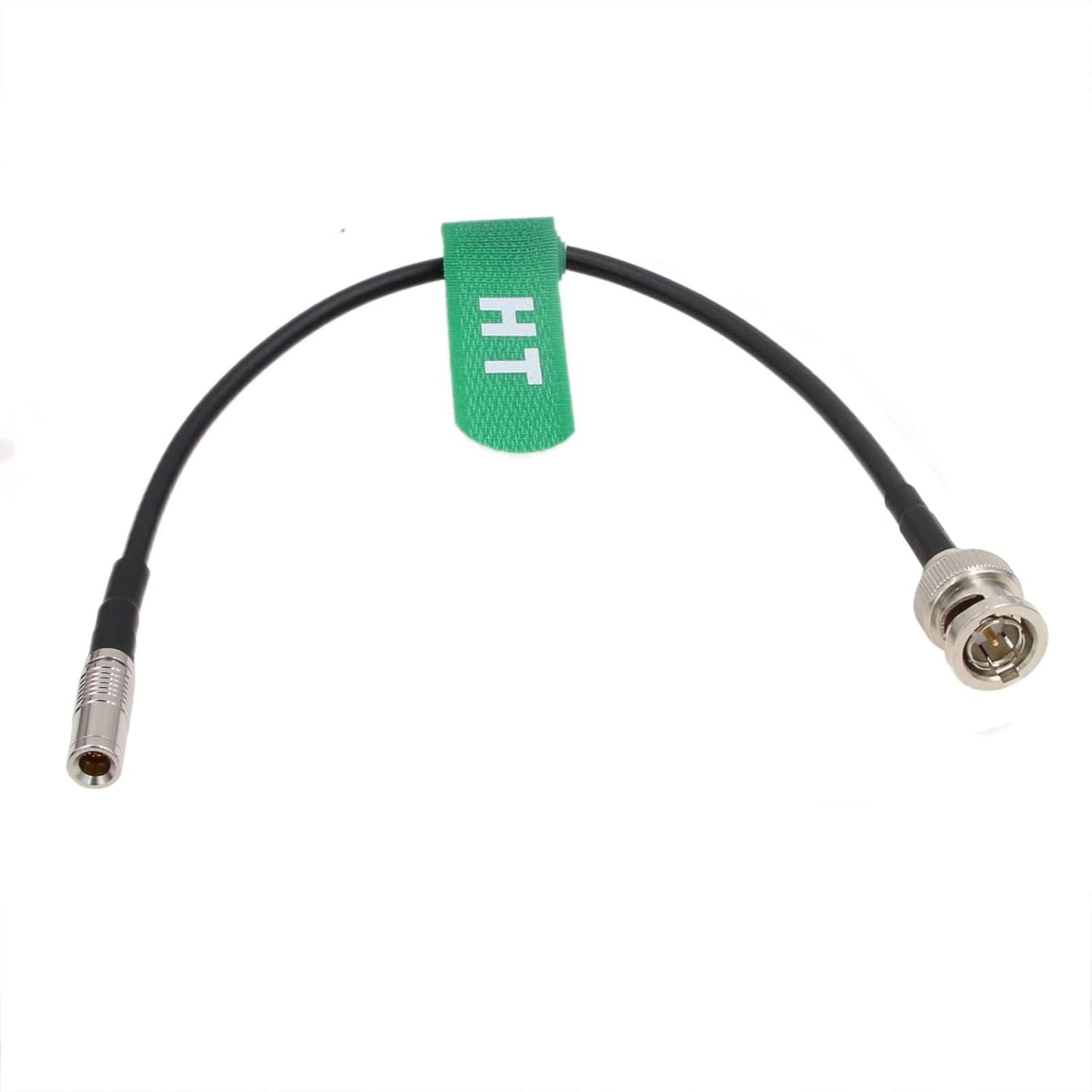 HangTon R5C C400 1.0/2.3 30cm Timecode Sync Jam Cable for Canon Camera Audio Recorder Zoom Sound Devices BNC to DIN