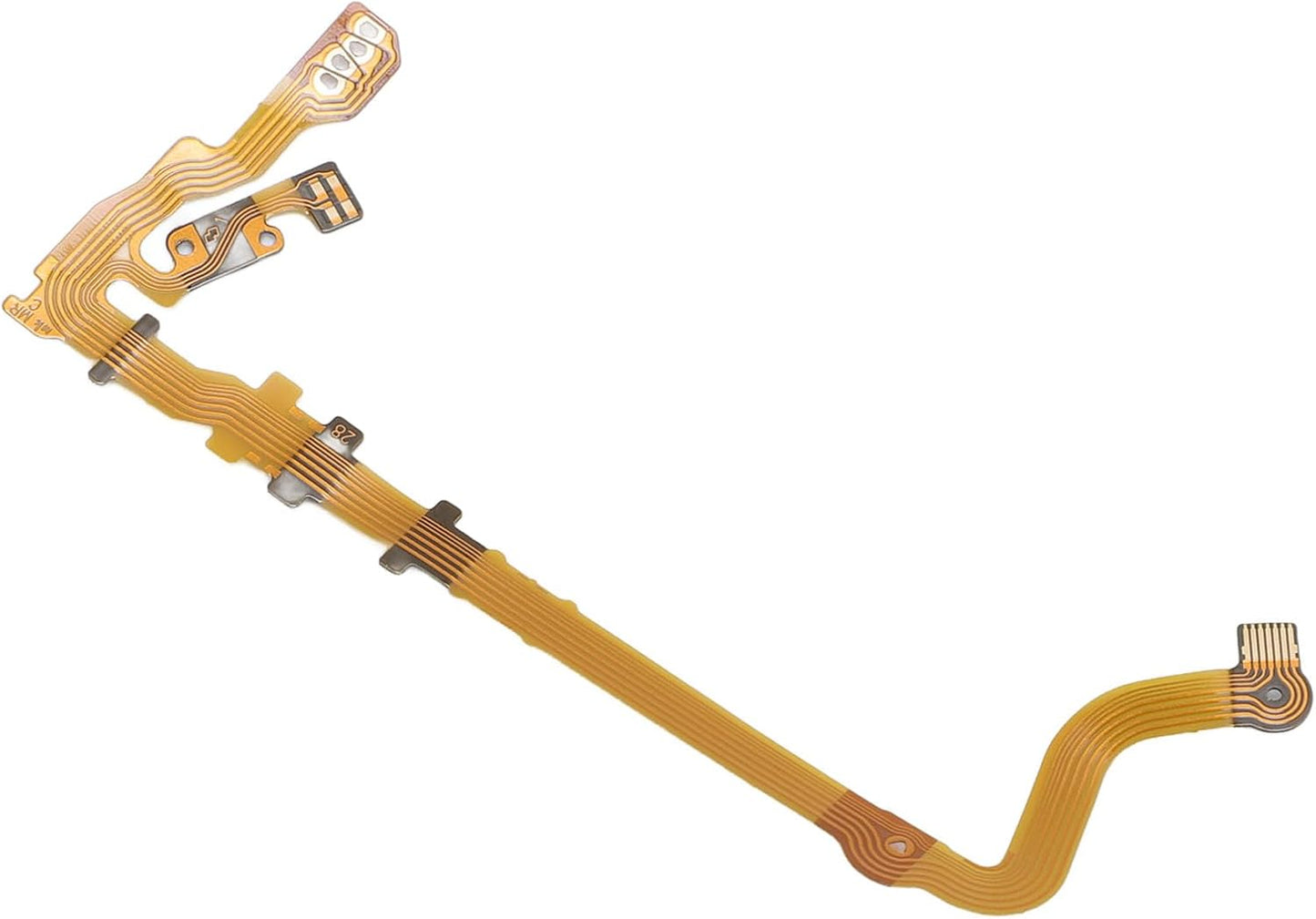 ZDETGU 15 45mm Lens Aperture Cable, Repair Replacement Part with Flexible Printed Circuit Board, for EF M Mirrorless