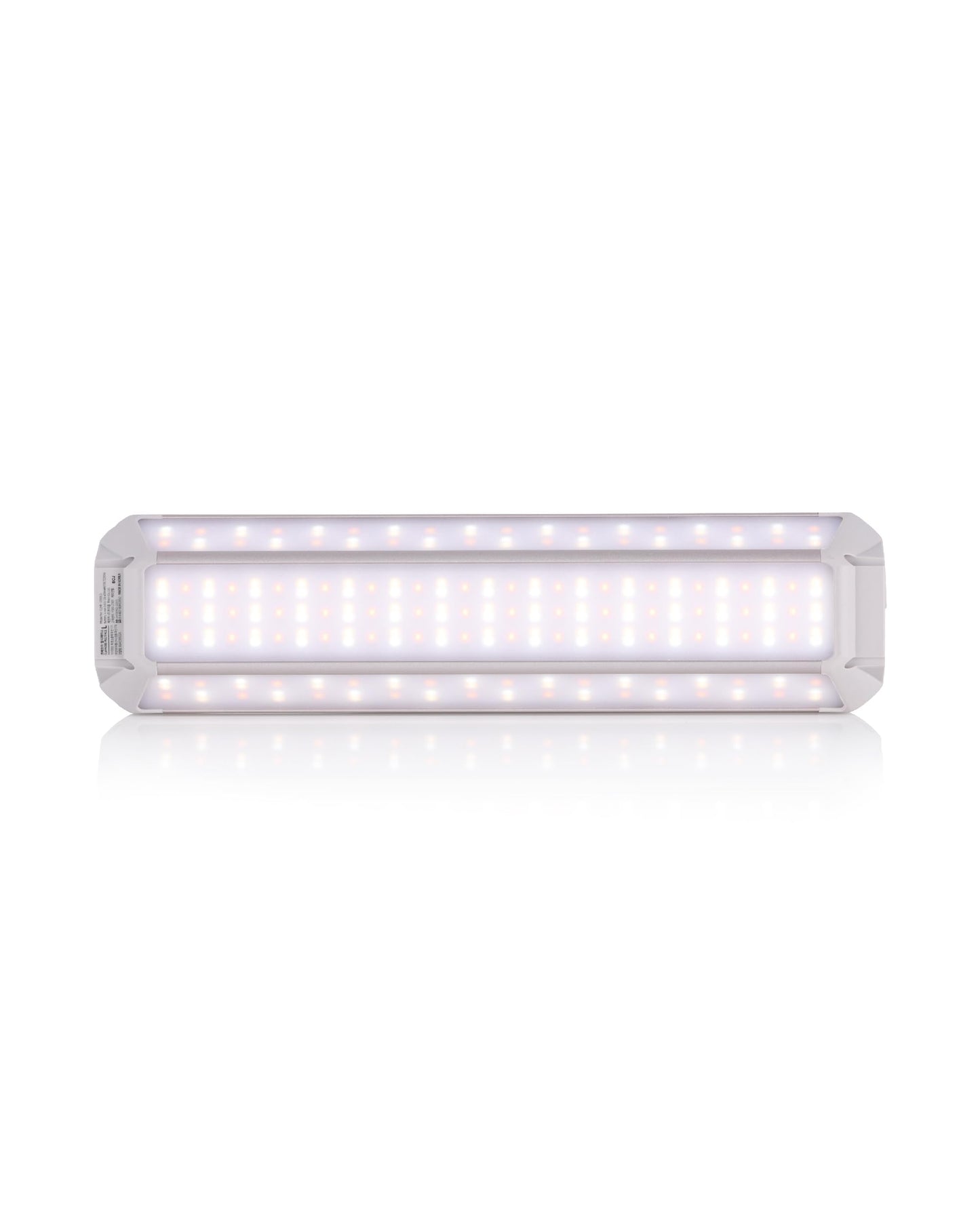 Claymore 3Face Pro L (Light Gray) - Rechargeable Surface Area Camping Light for Trucks, Overlanding, Tents, Canopies, Outdoor Events, Street Vendors, Work Lighting, Long-Lasting Battery, Hanging