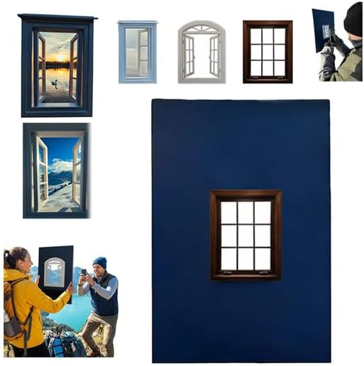 Generic Creative Window Photograph Props,Take The World in a Frame,Travel Photos Viewfinder,Portable Outdoor Picture