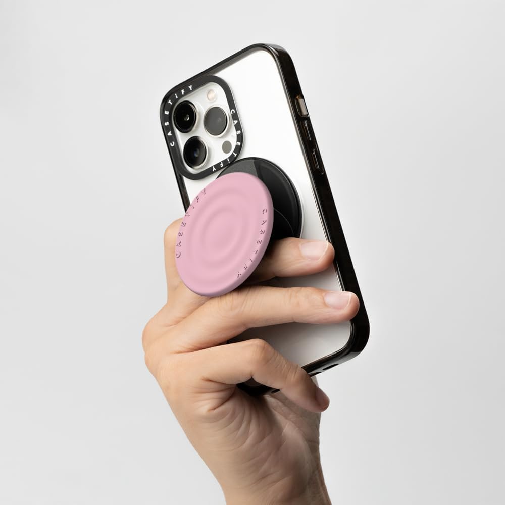 CASETiFY Primrose Pink Magsafe Compatible Grip Stand by