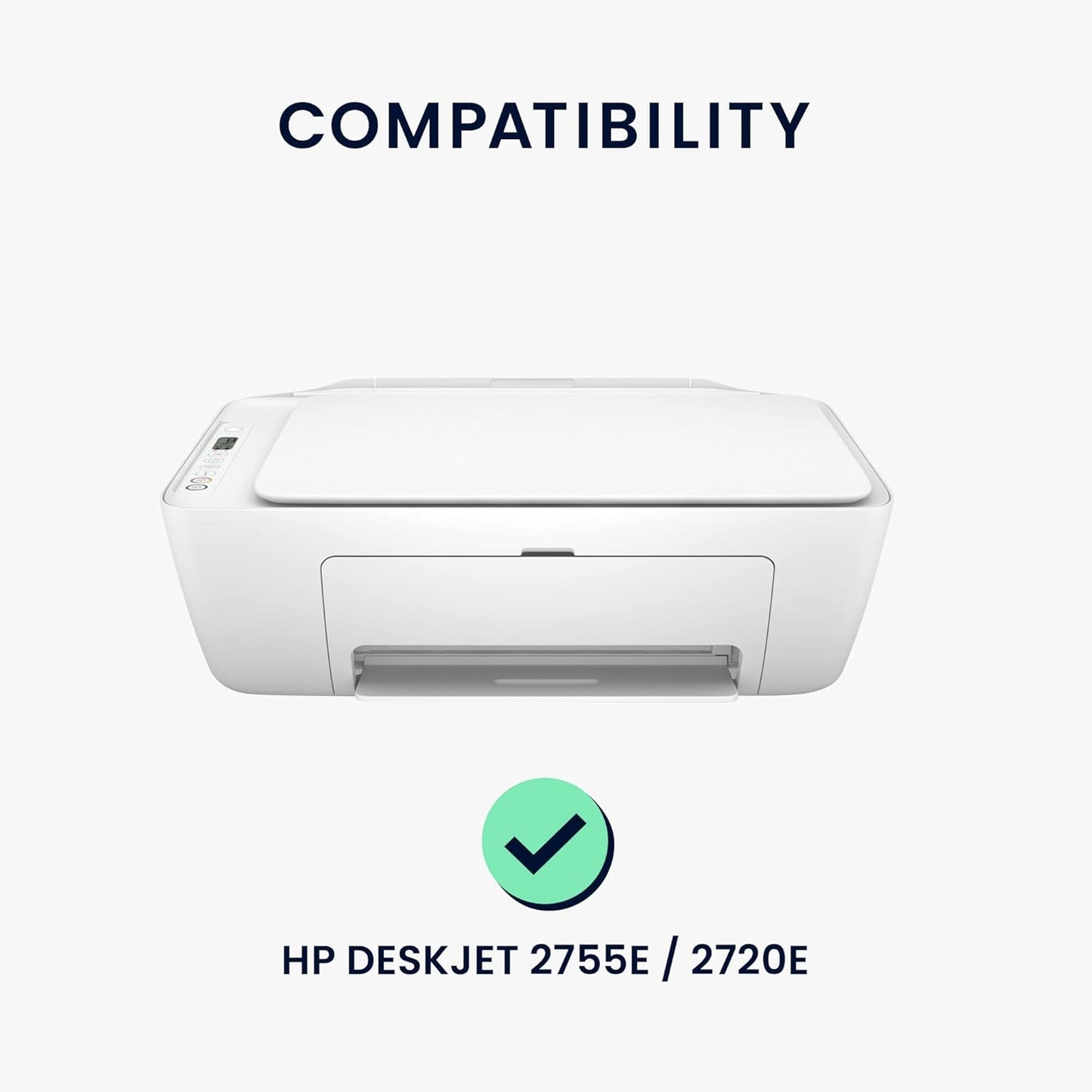 2755e 2720e 2710e 2820e 2721e kwmobile Dust Cover Compatible with HP DeskJet / DeskJet / / / - Printer Case - Fabric
