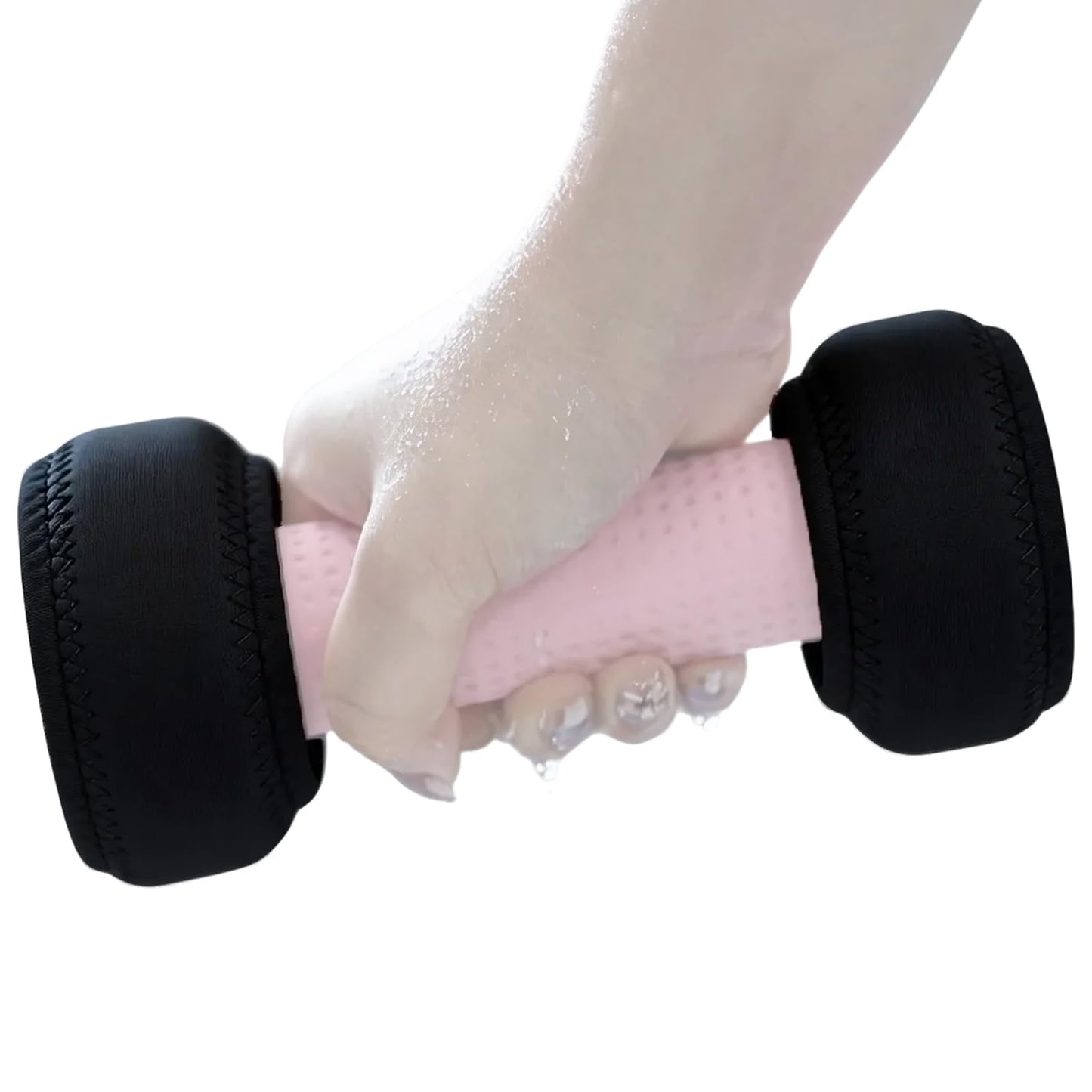 Durable Neoprene Dumbbell Head Covers 4 Pack Protect Your Floors and Weights Compatible with 3.93 Inch Coated Dumbbells 7 10 15 20 lbs