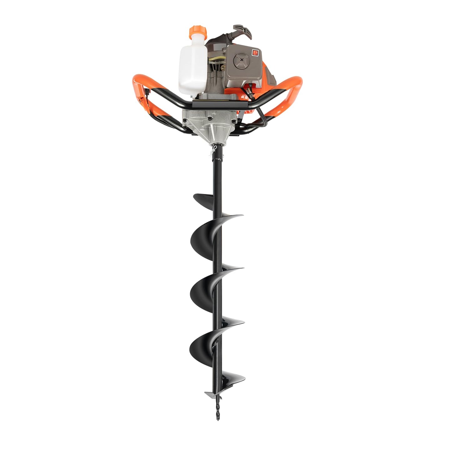 ARPITUYN Post Hole Digger, 71CC 2 Stroke Post Hole Digging Machine with 3 Drill Bits and Extension Rod, Gas Powered Auger Post Hole Digger for Farmland, Garden, Planting
