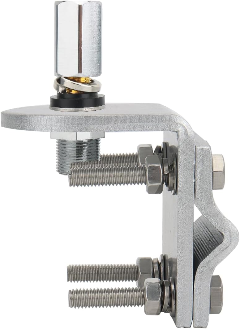 Arridioter SO239 PL-259 3/8-24 CB Radio Antenna Mounting Bracket CB Mounting Bracket Heavy Duty Stud Mount Adaptor