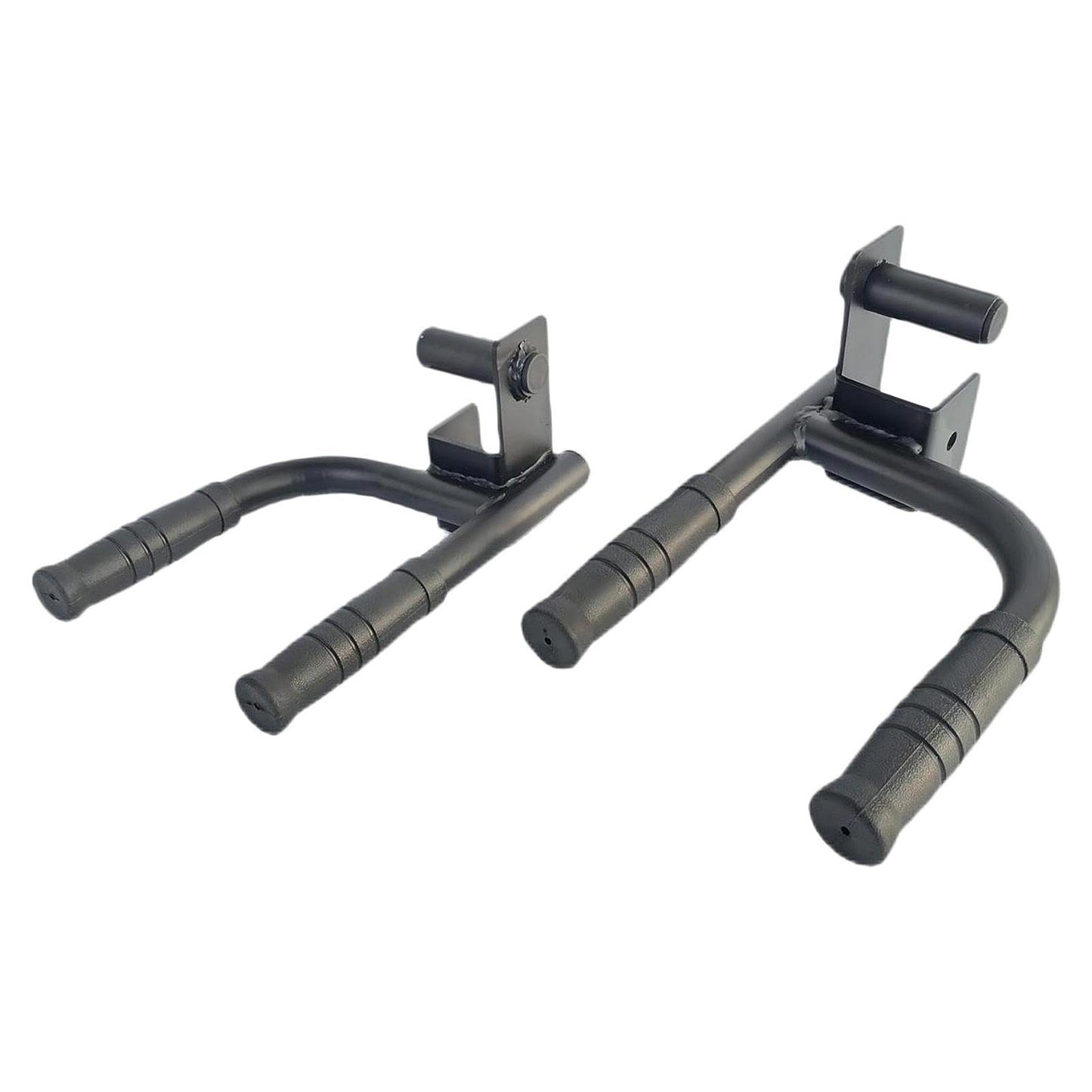 Aosekaa 2X Fitness Dip Bar Attachments for 2" x 2" or 3" x 3" Power Racks, Narrow & Wide Dips Double Handles, Wide Margin