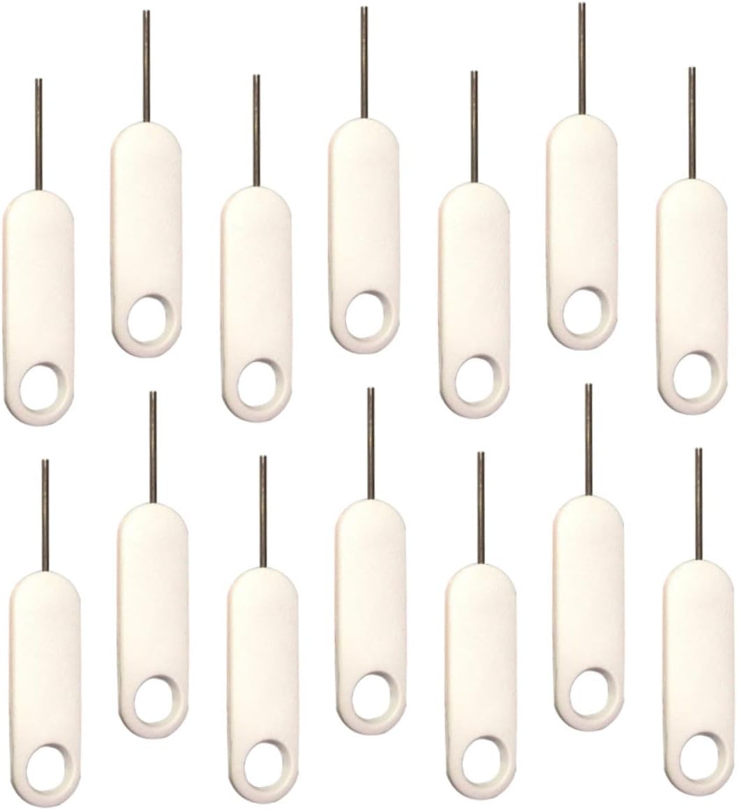 20pcs DOITOOL Sim Card Ejector Tool for Smartphones Easy Sim Tray Extraction Needles for All Mobile Devices Practical