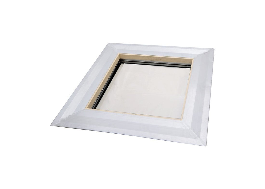 SIG Skylights FMB 13 1/2 x 13 1/2 Deck Mounted, Self-Flashed Skylight with Bronze Insulated Glass