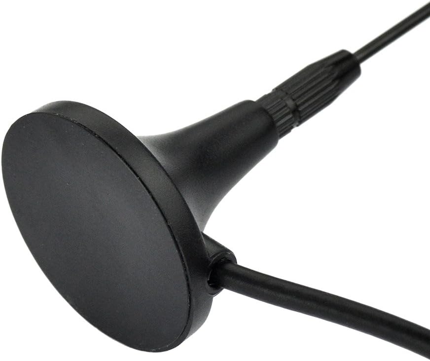 BINGFU Universal Car Stereo FM AM Radio Antenna Magnetic Base Aerial for Vehicle Truck SUV Truck RV Marine Boat Car
