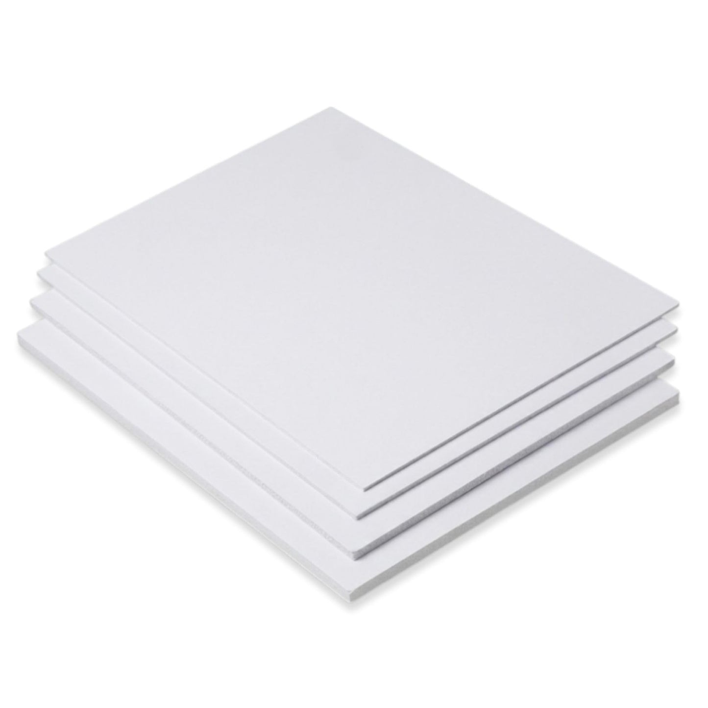 Cutplex Foam Board 13 x 19 x 1/8" – 50 Pack – Thick Regular White Foam Board – Rigid Lightweight Panel – Smooth White Surface for Signs, Mounting & Displays – Professional Graphic Arts & Exhibit Board